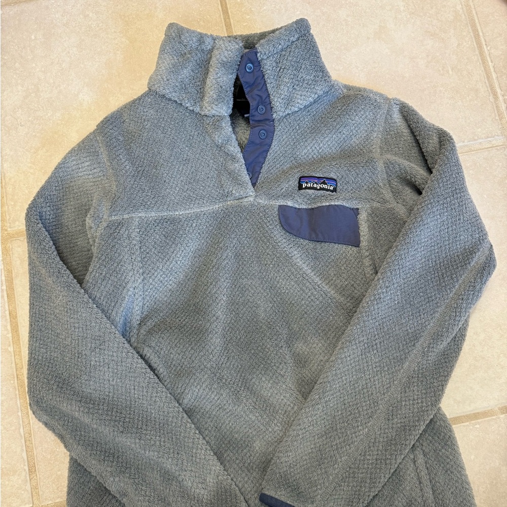 Patagonia snap sweater